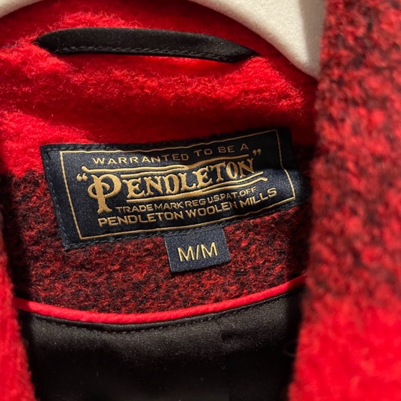 Pendleton Red/Black Buffalo Plaid Coat - Picture 2 of 3